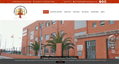 Desktop Screenshot of colegiodiocesanosantaclara.com